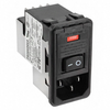 Power Entry Connectors - Inlets, Outlets, Modules -- 1-6609951-6-ND - Image
