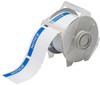 Brady B-595 Blue on White Indoor / Outdoor Vinyl Thermal Transfer Continuous Thermal Transfer Printer Label Roll - 3.25 in Width - 121554 - 754473-70891 - R. S. Hughes Company, Inc.
