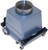 Standard, Rectangular Hood, size 77.62, Double Latch, Top PG36 cable entry - CHV-32X - Mencom Corporation