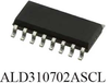 PRECISION P-CHANNEL EPAD® MOSFET ARRAY QUAD NANOPOWER MATCHED PAIR - ALD310702ASCL - Advanced Linear Devices, Inc.
