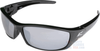 Edge Reclus Safety Glasses with Black Frame and Silver - SR117 - Safety Glasses USA