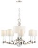 3009-PN Mid. Chandeliers-Drum Shades - 342321 - Capital Lighting, Inc.