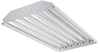 Industrial Fluorescent Fixture With Reflector -- T8E6323N24S6CW