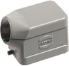 Side Entry Hood, Size 6B, Metal; Heavy Duty Connector Type Harting - 97H2697 - Newark, An Avnet Company