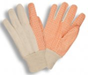 Cotton Dotted Canvas Gloves(1 Dozen) -- 2680 - Image