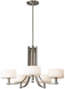 Light Single Tier Chandelier - F2405/5BS - Murray Feiss Lighting