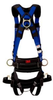 3M 1515 Blue 2XL Vest-Style Back Padding Body Harness - Polyester Webbing - 078371-01040 -- 078371-01040 - Image