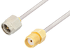 SMA Male to SMA Female Cable 36 Inch Length Using PE-SR405AL Coax - PE34237-36 - Pasternack