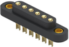 Connector, Header, 6Pos, 4Mm, Solder; Spring Loaded Connector Type Mill Max - 78AC3575 - Newark, An Avnet Company