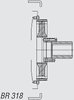 Blind Assembly Coupling -- BR 318 - Image