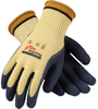 PIP Powergrab 09-K1444 Blue/Yellow Medium Kevlar Cut-Resistant Gloves - EN 388 4 Cut Resistance - Latex/Nitrile Palm & Fingertips Coating - 9.3 in Length - 616314-55843 - 616314-55843 - R. S. Hughes Company, Inc.