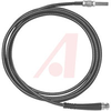 Cable; RG59; Brass, Nickel Plated; Brass, Gold Plated; PTFE; 96 mm - 70198500 - Allied Electronics, Inc.