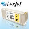 Yellow UV Ink Replacement Cartridges for HP 5000/5500 - LJUV04 - LexJet Corporation