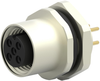 Sensor Conn, M12, Rcpt, 4Pos, Pcb; Product Range Te Connectivity - 33AK4644 - Newark, An Avnet Company