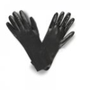 Black PVC Single Dip Supported Gloves (1 Dozen) -- 5010 - Image