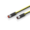 ZK7102-0607-Axxx | B12, ENP cable, PUR, 2 x 0.75 mm² + (1 x 4 x AWG22), drag-chain suitable, key 1 (24 V DC) -  - Beckhoff Automation LLC