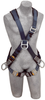 DBI-SALA ExoFit Blue Small Cross-Over Shoulder, Back, Leg Padding Body Harness - Polyester Webbing - 648250-16222 - 648250-16222 - R. S. Hughes Company, Inc.