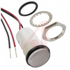 Indicator; Blue; 250; 11/16 in.; 24 VDC; 16 mA; Panel Mount; Wire Leaded; 85 de - 70082070 - Allied Electronics, Inc.
