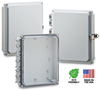 Polycarbonate  Electrical Enclosure 10X8X2 -- H10082S - Image