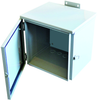 Enclosure, Wall Mount, Steel, Grey; Enclosure Type Bud Industries - 92T3390 - Newark, An Avnet Company