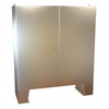 Electrical - Stainless Steel - Floormount Enclosures - 1422N4S16F24FQT - Hammond Manufacturing Company Inc.