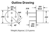 2-Way 0° Divider -- DT41 - Image