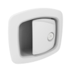 Push-to-Close-Latch, Locking, Reversible R001 , Paddle - Front, Cable/Rod, Multi-Point, Yes, Zinc Alloy, Powder Coat -- R3-22-320-70 - Image