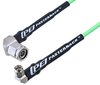 SMA Male Right Angle to TNC Male Right Angle Low Loss Cable 150 CM Length Using PE-P160LL Coax - PE3C5262-150CM - Pasternack