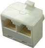 Modular Adapter, Rj45 Plug / 2 Rj45 Jacks, 8C8P; In Line Connector A Gc Electronics - 16F2928 - Newark, An Avnet Company