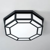 Octagonal Flush C/L Small - CLA09/S/BK - Vaughan Designs, Inc.