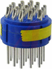 connector comp,insert only,size 22,blueinsul,19 #16 solder cup pin contact - 70141381 - Allied Electronics, Inc.