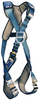 DBI-SALA ExoFit Blue Large Cross-Over Shoulder, Back, Leg Padding Body Harness - Polyester Webbing - 648250-16127 - 648250-16127 - R. S. Hughes Company, Inc.