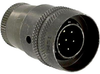 Circular Connector Plug, Size 10, 6Pos, Cable; Product Range Amphenol Industrial - 35H4745 - Newark, An Avnet Company