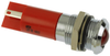 Panel Mount Indicator, Led, 14Mm, Red, 2V; Led Color Apem - 41M1424 - Newark, An Avnet Company