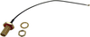 Coaxial Cable, 200Mm, Black; Connector To Connector Multicomp Pro - 04R7715 - Newark, An Avnet Company