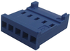 Wire To Board Connector, Receptacle, 5 Position, 1Row; Product Range Amp Te Connectivity - 06WX0239 - Newark, An Avnet Company