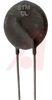 Thermistor; 47 Ohms @ 25 C; 3 Arms (Max.) Steady State; -55; +175; 18 Lead Dia. - 70181357 - Allied Electronics, Inc.
