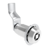 VISE ACTION® Compression Latch, Large Size, 7 mm Square, Aluminum Alloy, Powder Coated, Clear, 50 mm  Grip - E3-104-1506 - Southco