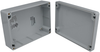 Enclosure, Wall Mount, Pc, Grey; Enclosure Type Bud Industries - 22AJ1381 - Newark, An Avnet Company
