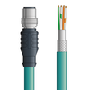 PB4110116F01 - LAPP UNITRONIC® PROFIBUS Cordsets 24 AWG / 1 pair Bus - Violet Polyurethane (PUR) - M12 Female 90 deg / D-sub Master connectors - 1m - OLFPB4110116F01 - Lapp Tannehill