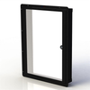 In-Wall Cavity Rack Cabinet 16U Black; Rack U Height Penn Elcom - 31AC4011 - Newark, An Avnet Company