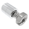 Captive Screw, M3 X 0.5, Flare-in, TORX®/Slot Combination, Smooth Bright Knob - 52-38-11-4 - Southco