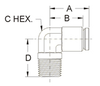 Push-in Tube Fitting - DQ69P05X02 - Seal Plastics Inc.