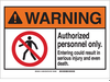 ANSI sign - 144595 - Brady Corporation