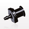 Female Luer Lock to Barb, Black - LF2131 - Qosina Corp.