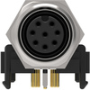 M12 Sensor Connector, Female, 8P, Panel; Product Range Amp - Te Connectivity - 69AH6063 - Newark, An Avnet Company