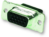 D Sub Connector Housing, Amplimite Hdp-22 Series, High Density D Sub, 2, Receptacle, 26, Steel Body Rohs Compliant Amp Te Connectivity - 93K2516 - Newark, An Avnet Company