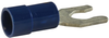 Terminal, Fork Tongue, #8, Blu, 14Awg; Product Range Molex - 55H4424 - Newark, An Avnet Company