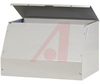 Cabinet, Sloping Panel; Steel; 8 in.; 13.062 in.; 8.5 in.; Metallic Gray - 70148486 - Allied Electronics, Inc.