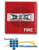 Wheelock Wall Mount Chime, 24 VDC, 15/75 on Axis Strobe.. - CH70-241575W-FR - TelephoneStuff.com